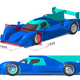 Illustration for article titled This Is What The Prototype Racer Of The Future Will Look Like